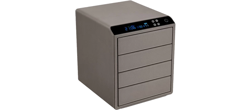 Luxury Leather Multi-Layer Safe